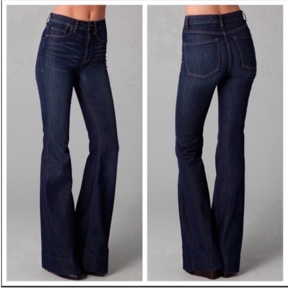 MARC BY MARC JACOBS High Rise Flare Distressed Flare Jeans size 29 - Picture 12 of 12